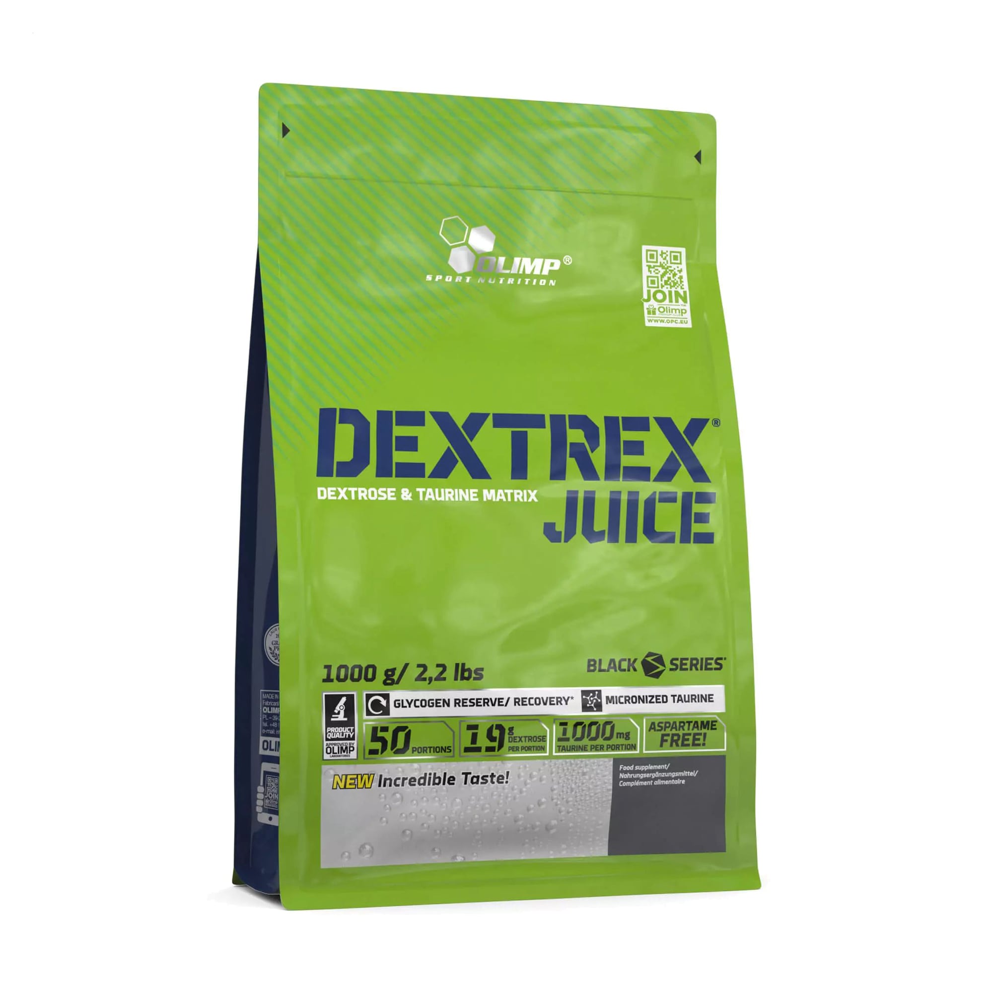 Гейнер Olimp Sport Nutrition Dextrex Juice Апельсин, в порошку, 1 кг