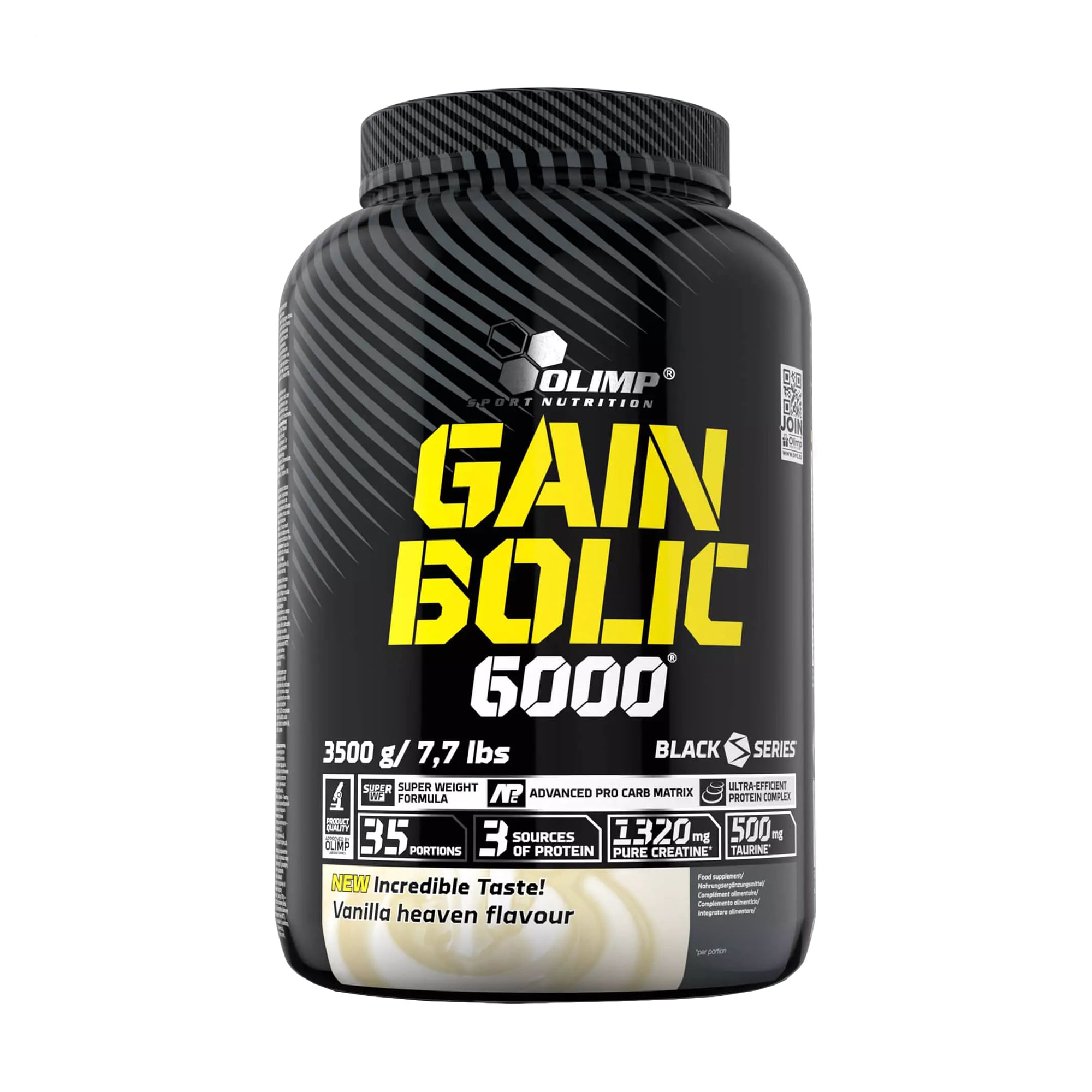 Гейнер Olimp Sport Nutrition Gain Bolic 6000 Ваніль, в порошку, 3.5 кг