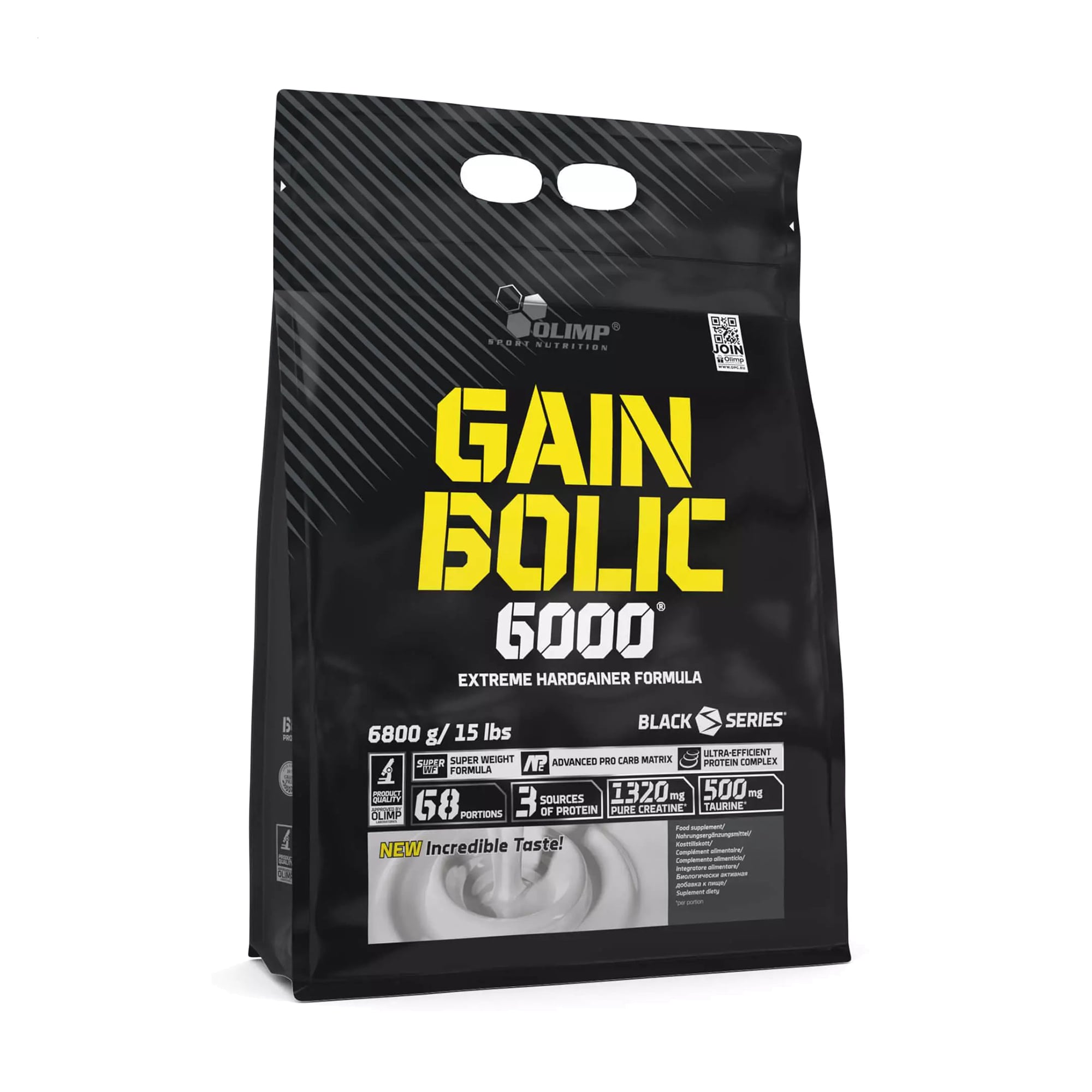 Гейнер Olimp Sport Nutrition Gain Bolic 6000 Ваніль, в порошку, 6.8 кг